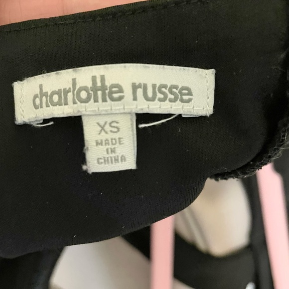 Black Strappy Mini Dress/LBD - Picture 5 of 5